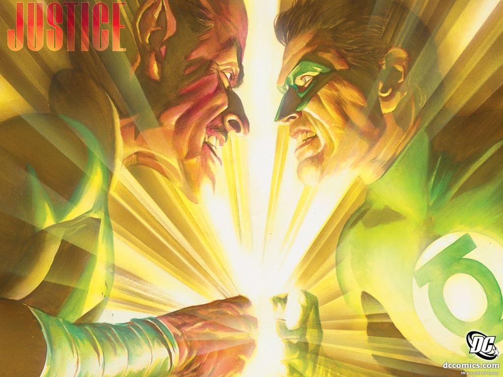 My Free Wallpaper Wallpaper, Justice Jordan vs Sinestro