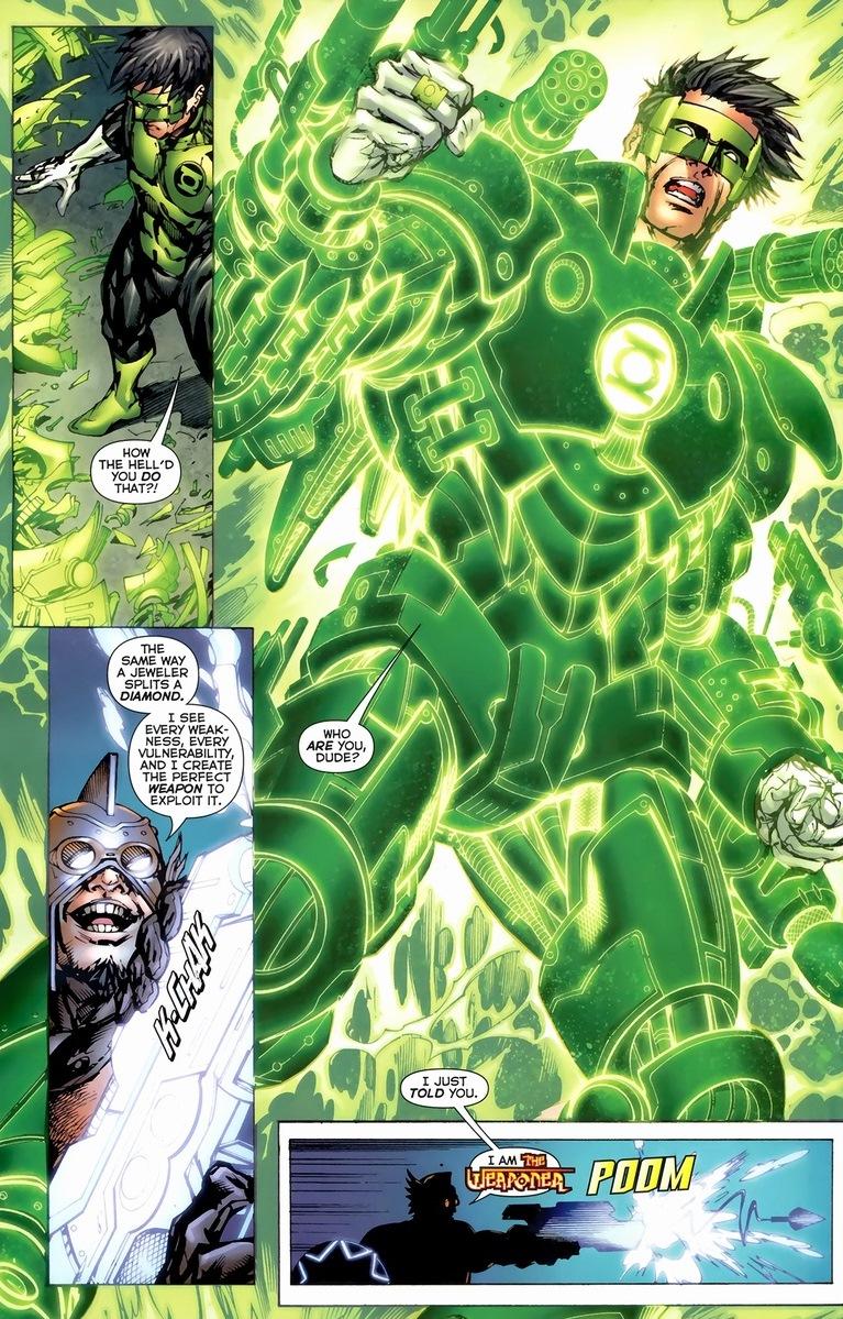 Green Lantern vs. Sinestro vs. Weaponer, Pt. 1. Arousing