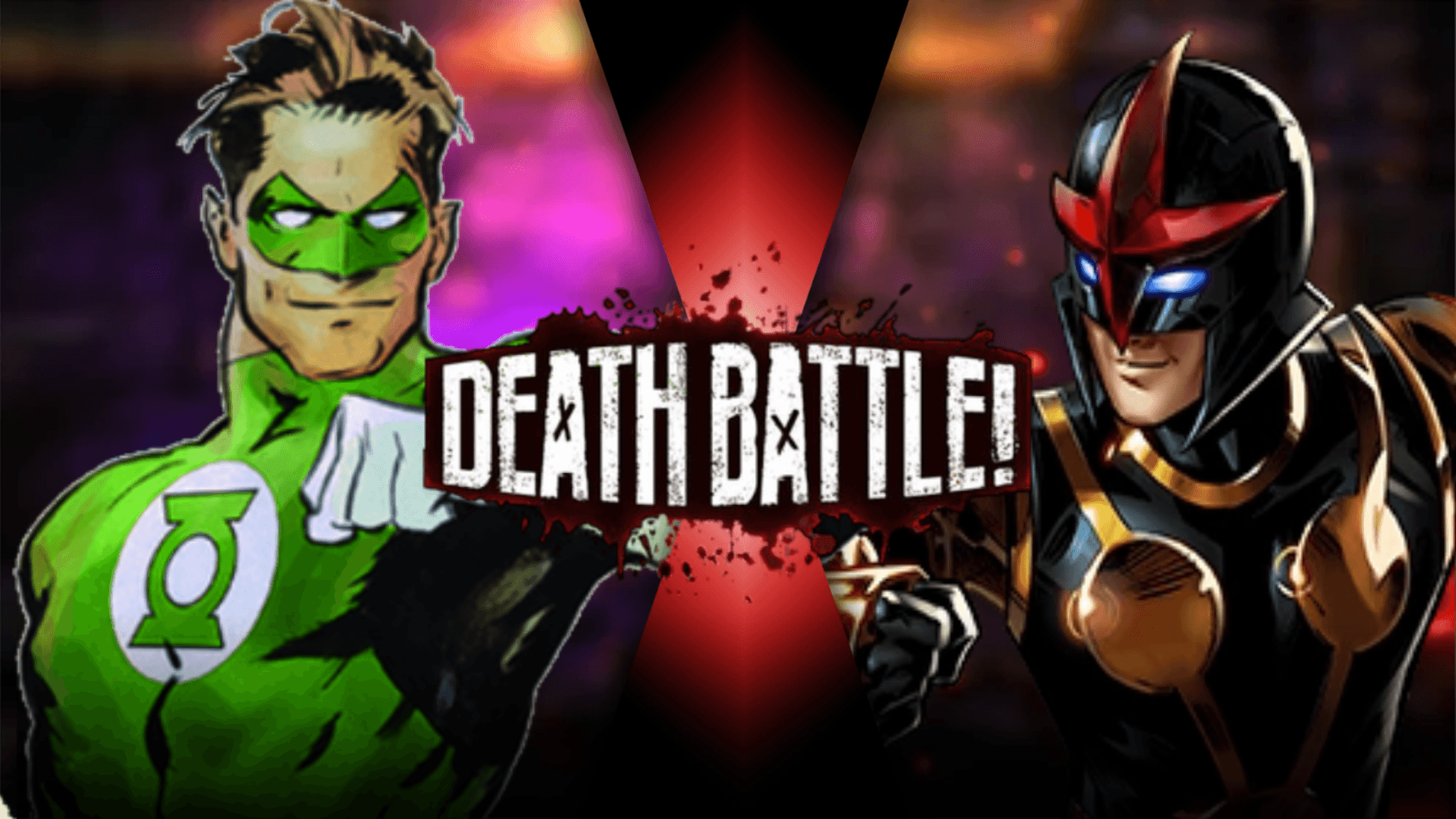 Green Lantern VS Nova (DB). Death Minute DBX Arcade Beatdown Fight Club