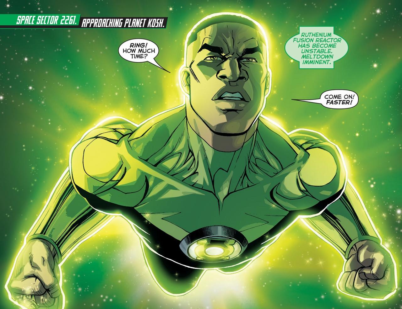John Stewart Vs. Sinestro( Green Lantern)