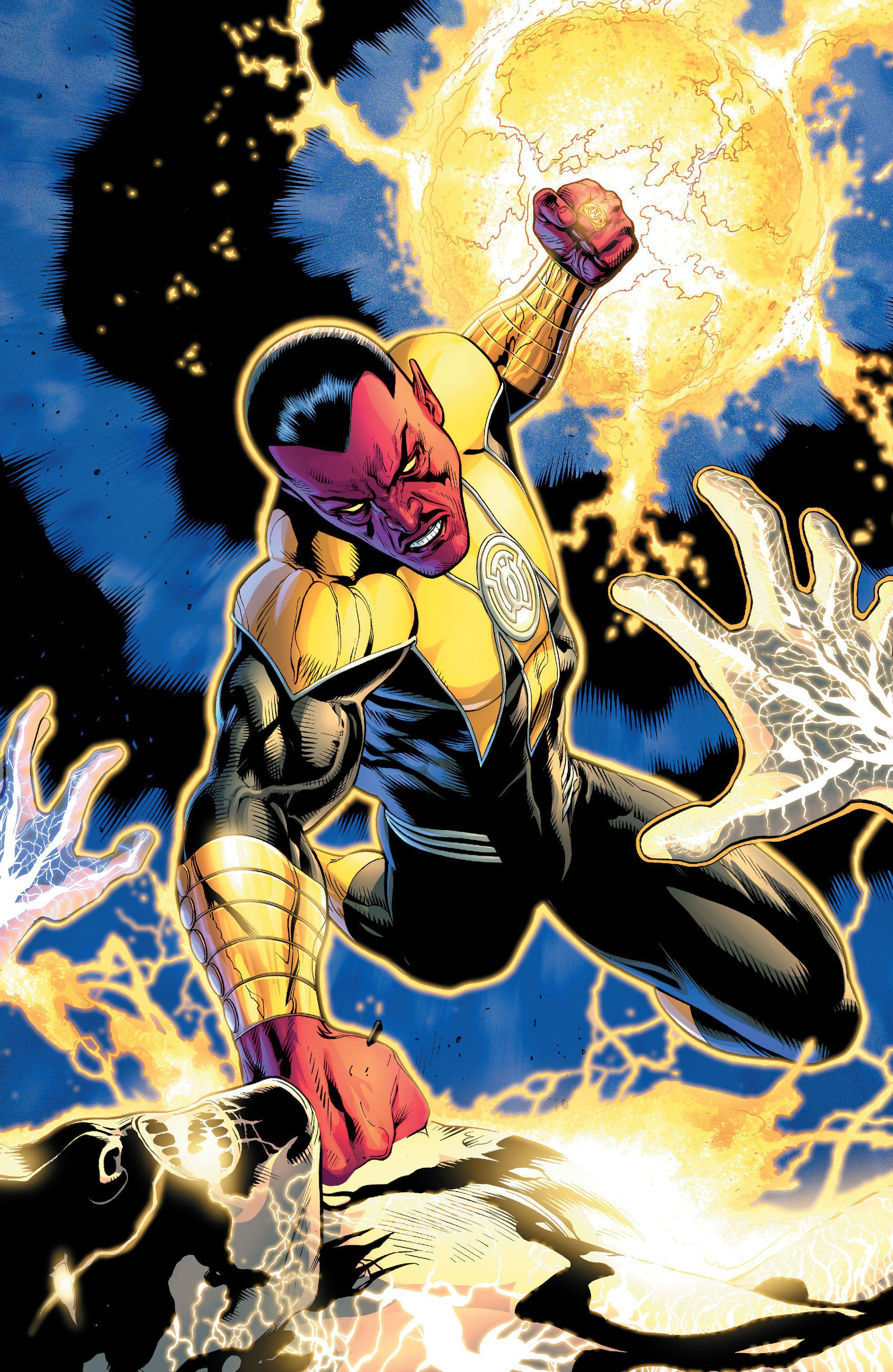 Sinestro vs Volthoom by Doug Mahnke. Green lantern villains