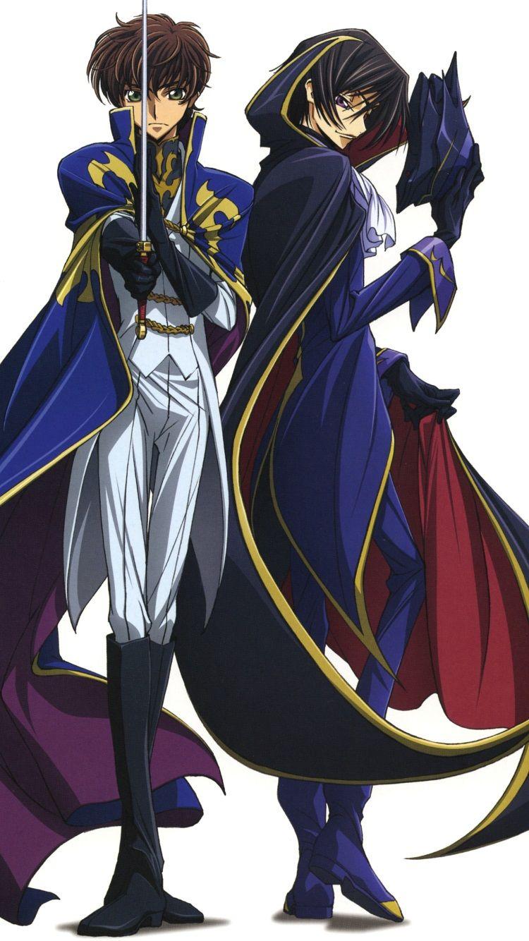 Code Geass: Lelouch of the Rebellion's Suzaku and Lelouch I used to love this series so much!. Code geass, Code geass wallpaper, Coding