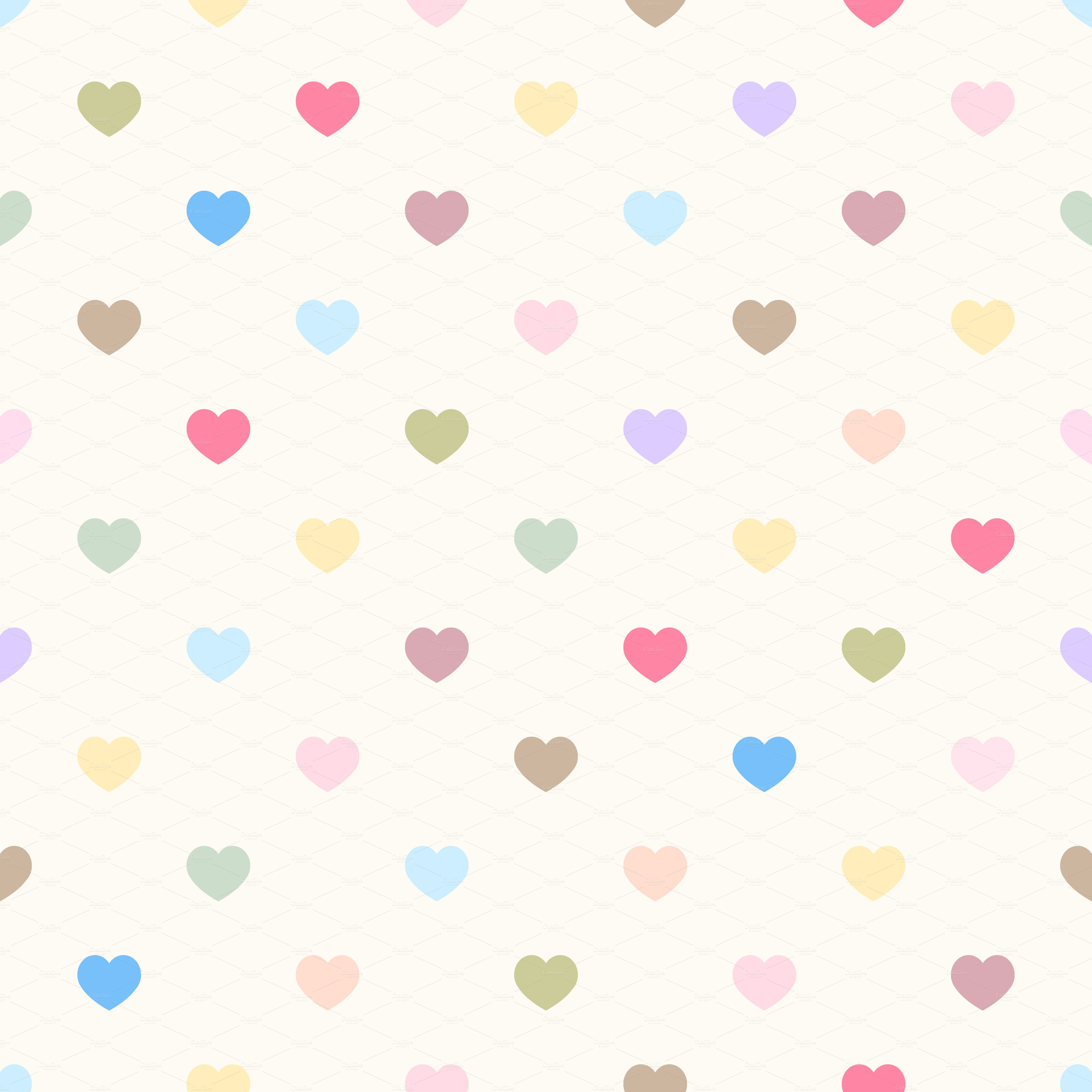 Cute Heart Tumblr Background. Pink