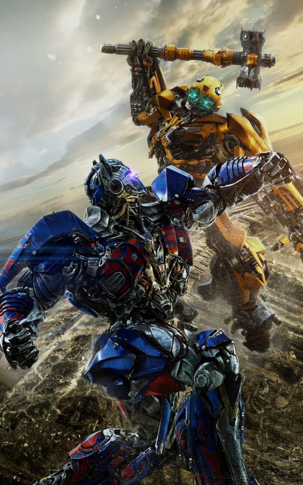 Bumblebee Vs Optimus Prime In Transformers The Last Knight Free 4K