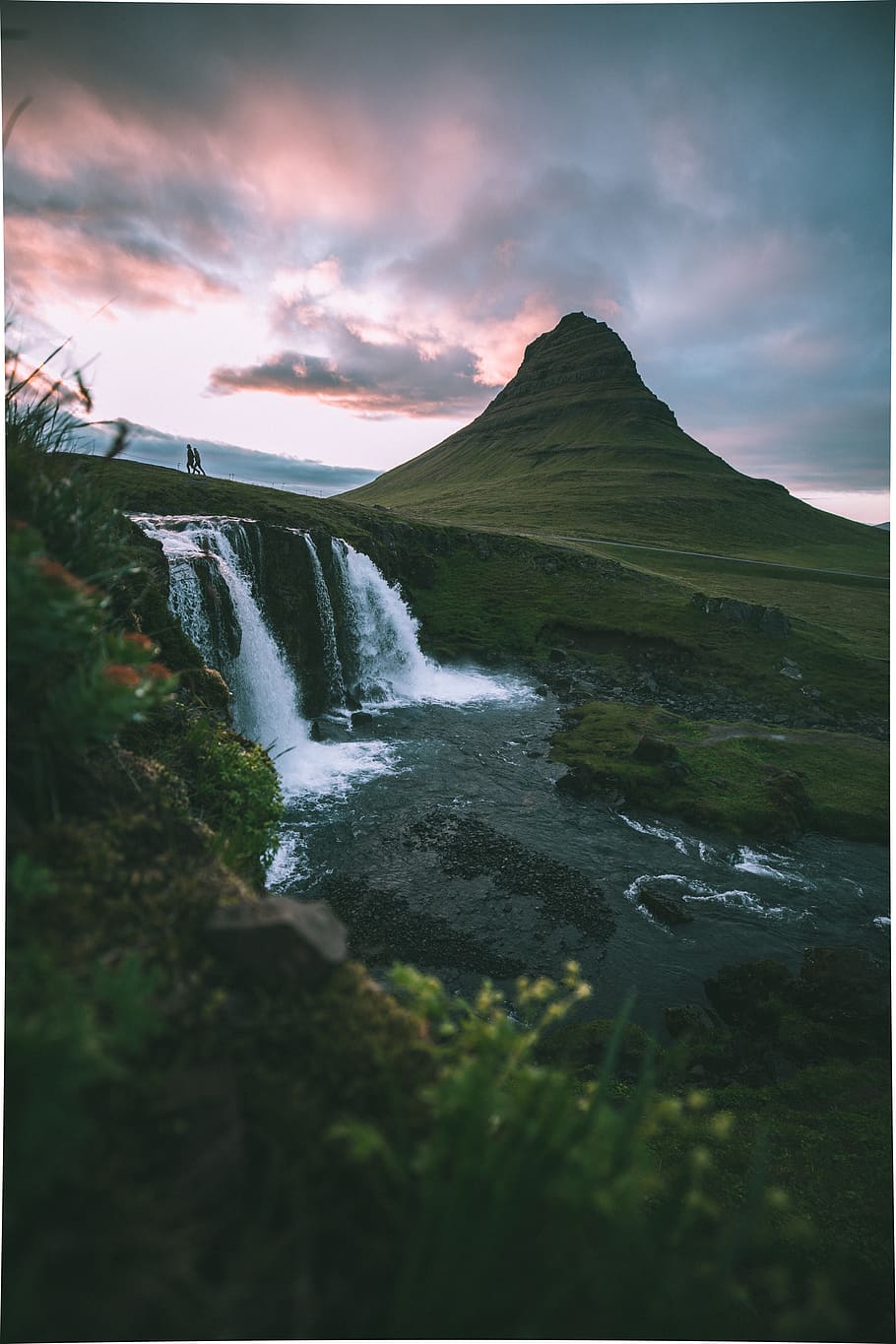 HD wallpaper: water, nature, landscape, cascade, river