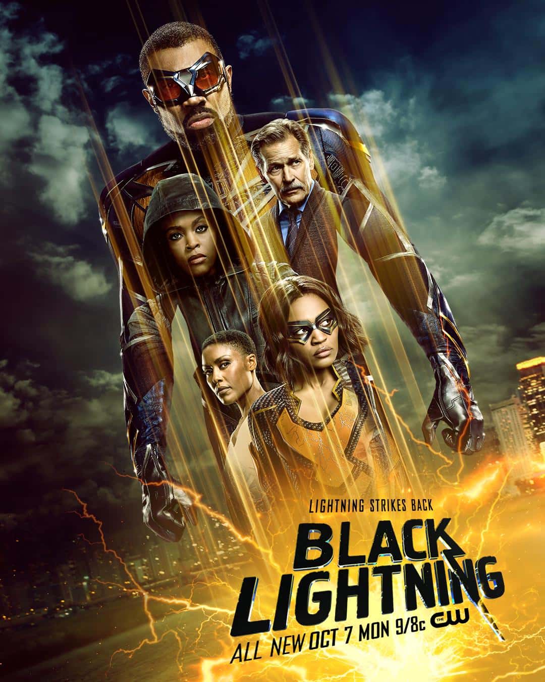 Black Lightning's new suit is closest the CW show has gotten