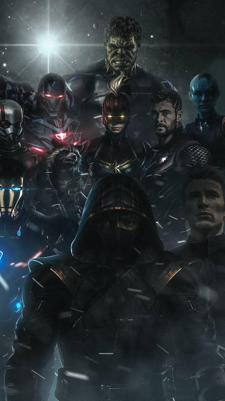 Avengers Endgame Poster Art Wallpaper