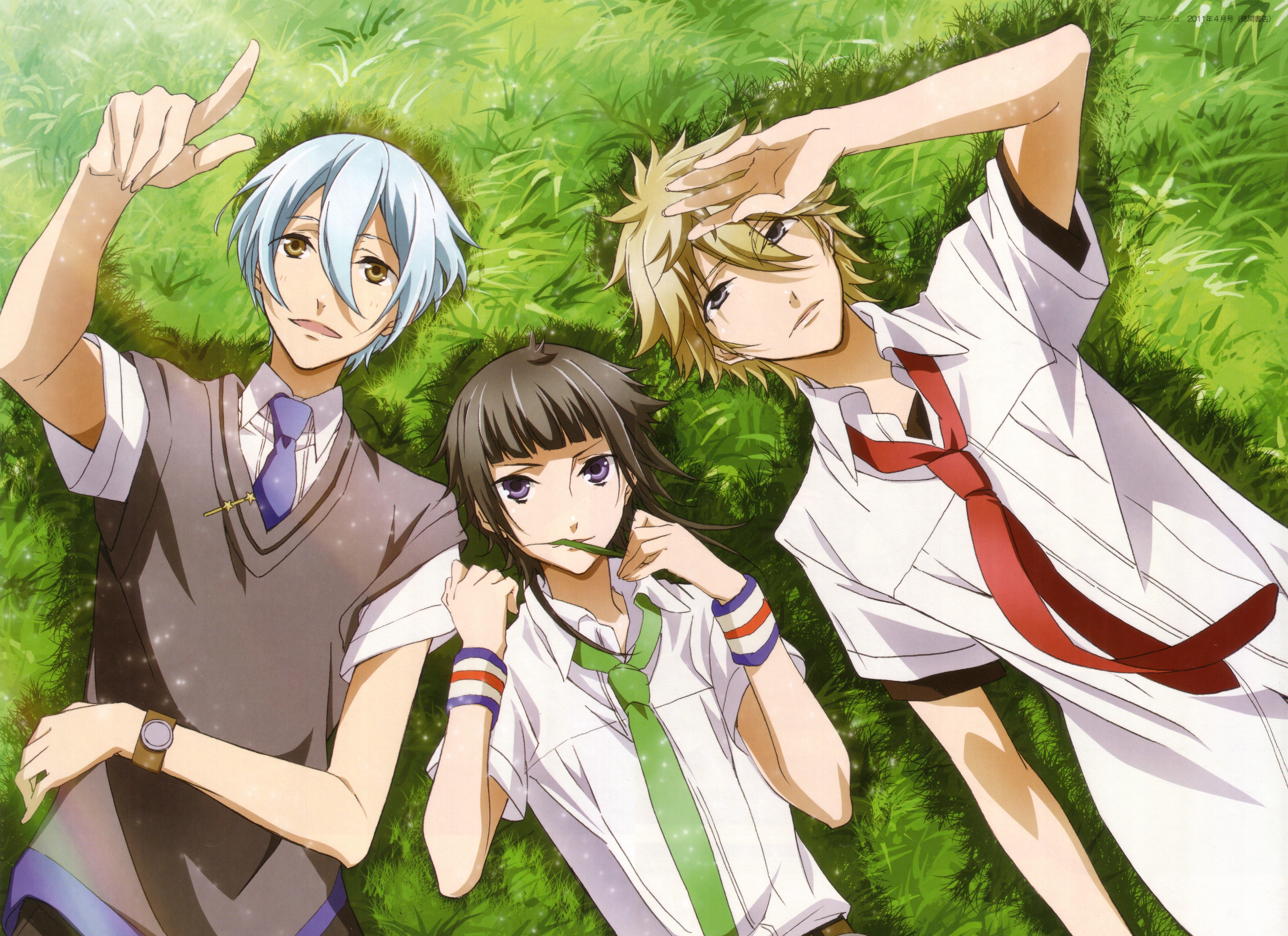 Starry Sky Series anime group characters friend males