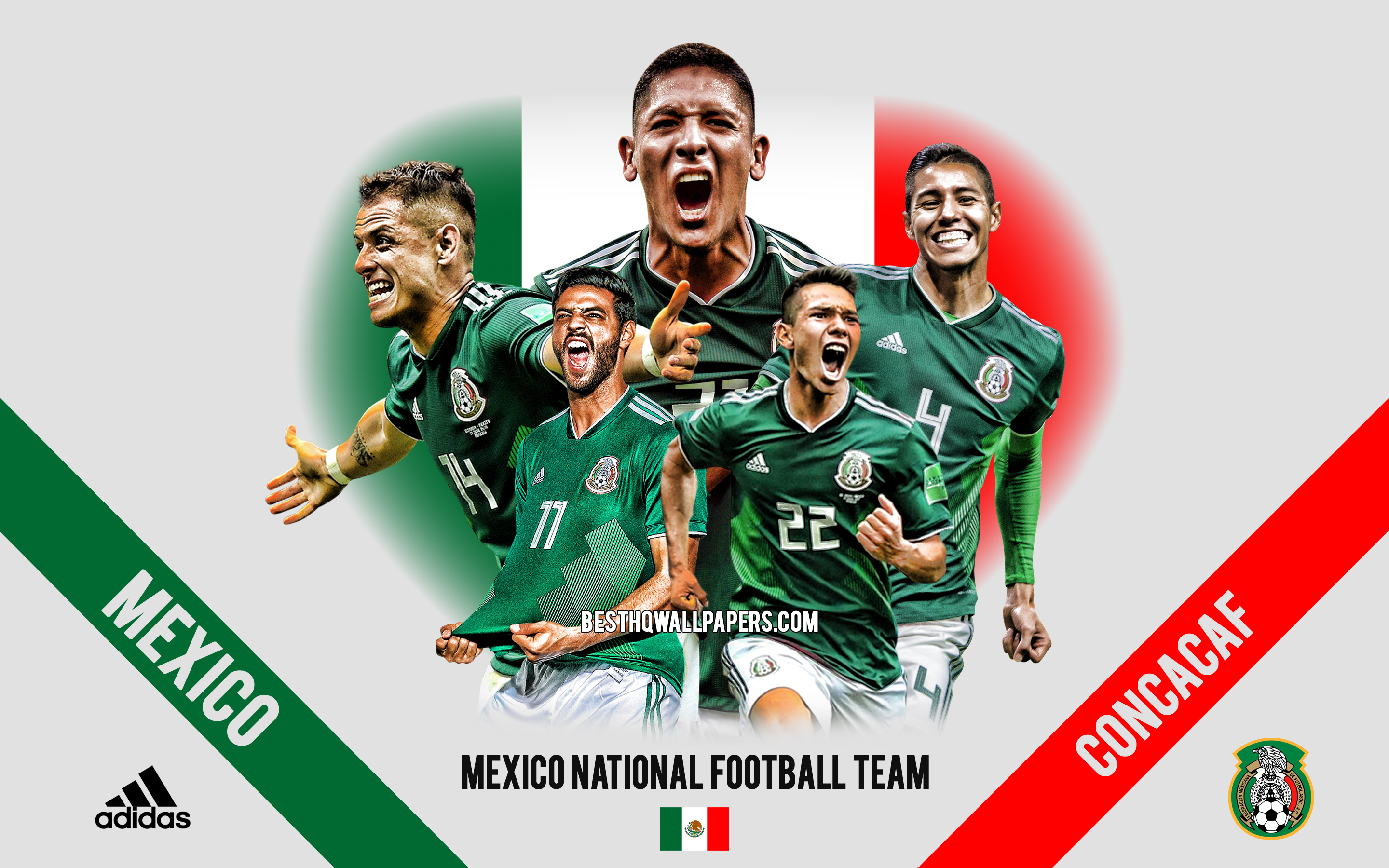 Download wallpaper Mexico national football team, team