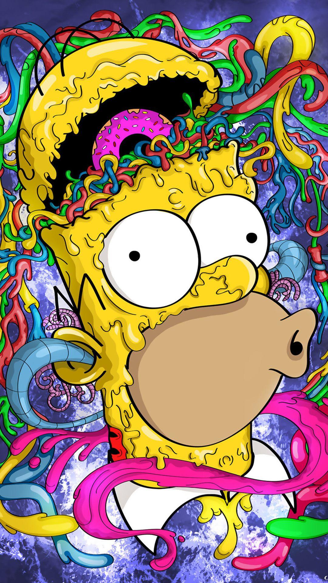 Homer Simpson iPhone Wallpaper Free Homer Simpson iPhone Background