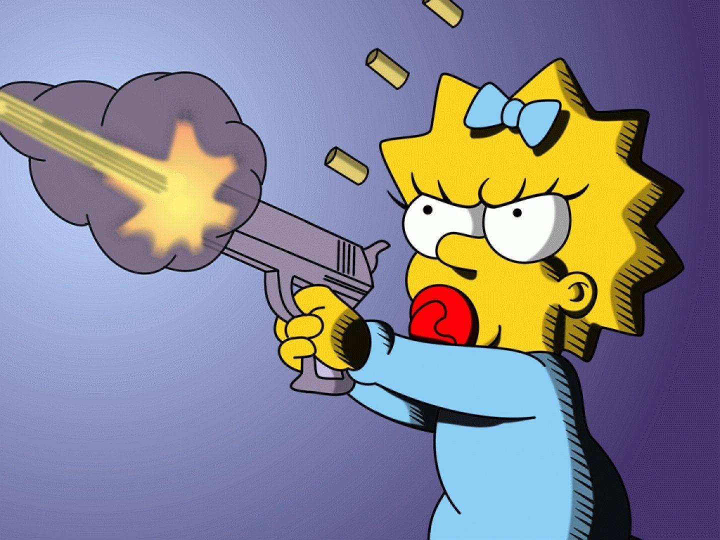 Maggie Simpson Background Simpson Wallpaper Top