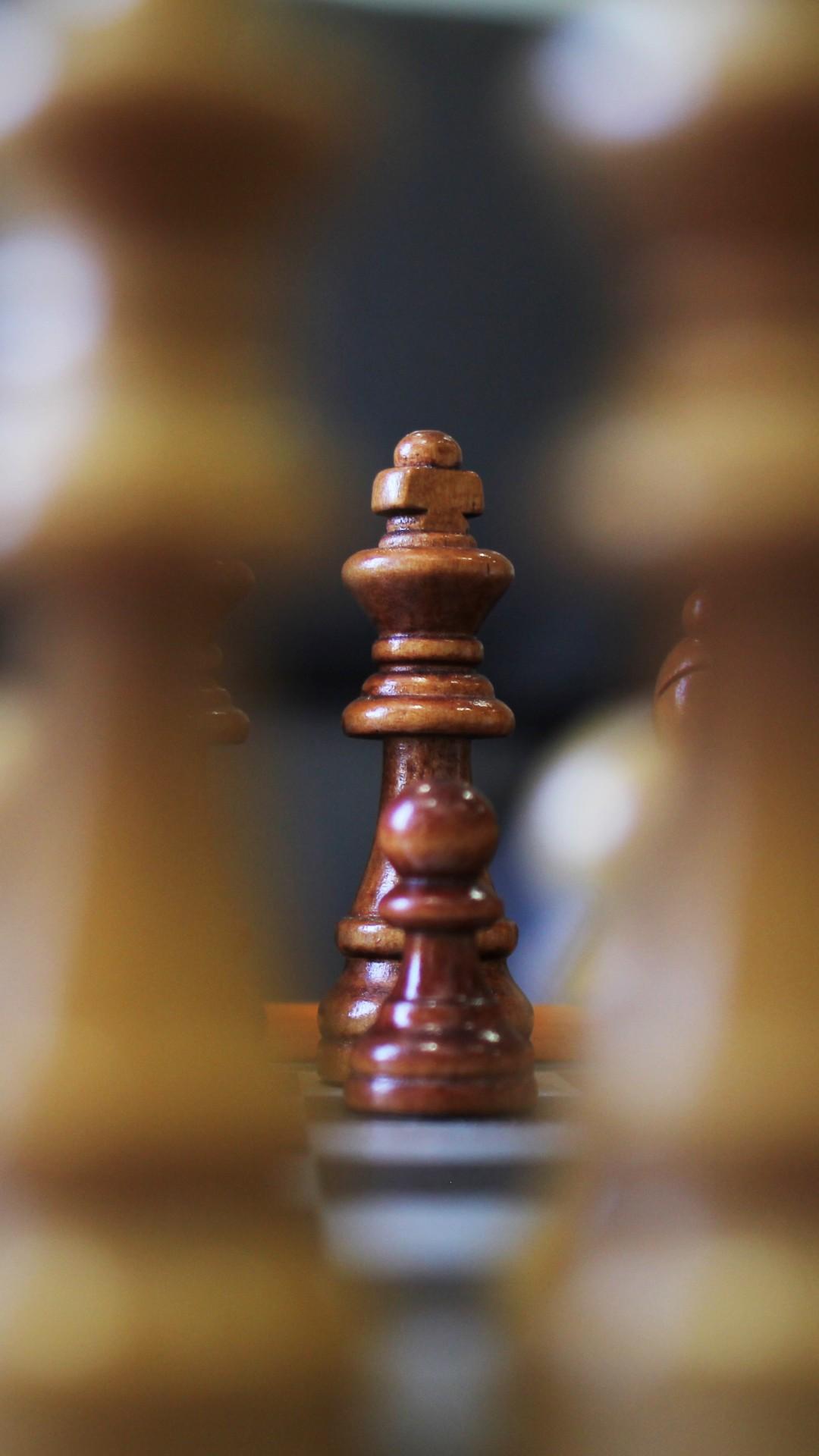 Chess Pieces HD Wallpaper for Desktop and Mobiles iPhone 6 / 6S Plus
