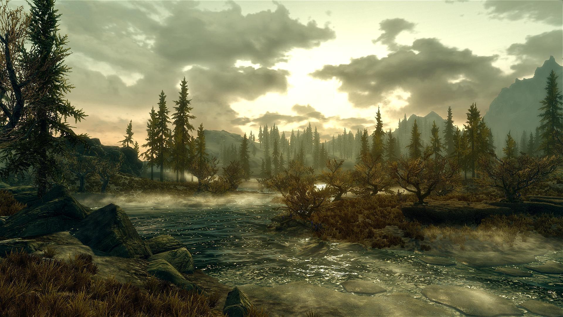 Skyrim Scenery Wallpaper