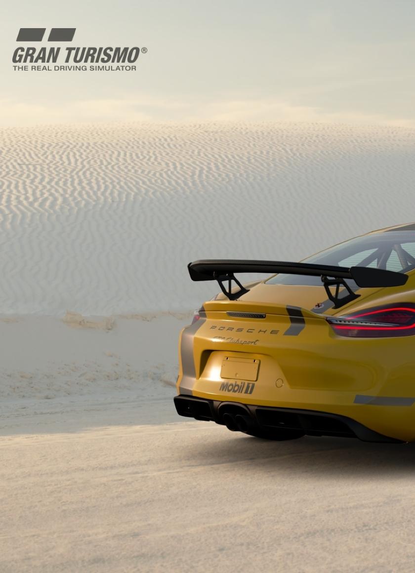 Gran Turismo Sport Porsche Cayman GT4 840x1160
