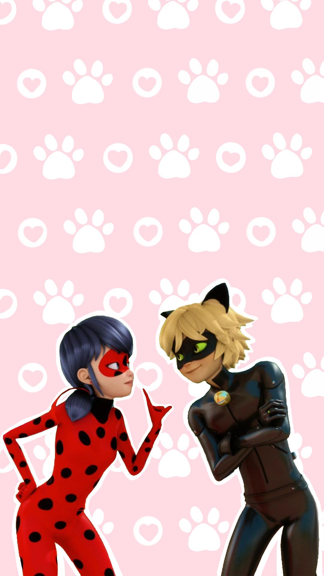 Ladybug and Chat Noir Wallpaper
