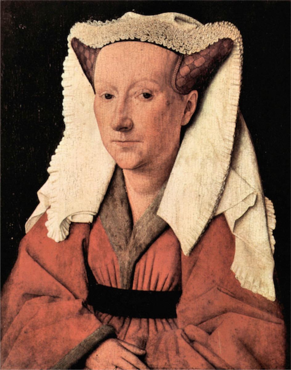 Portrait of Margaretha van Eyck by Jan Van Eyck Van Eyck