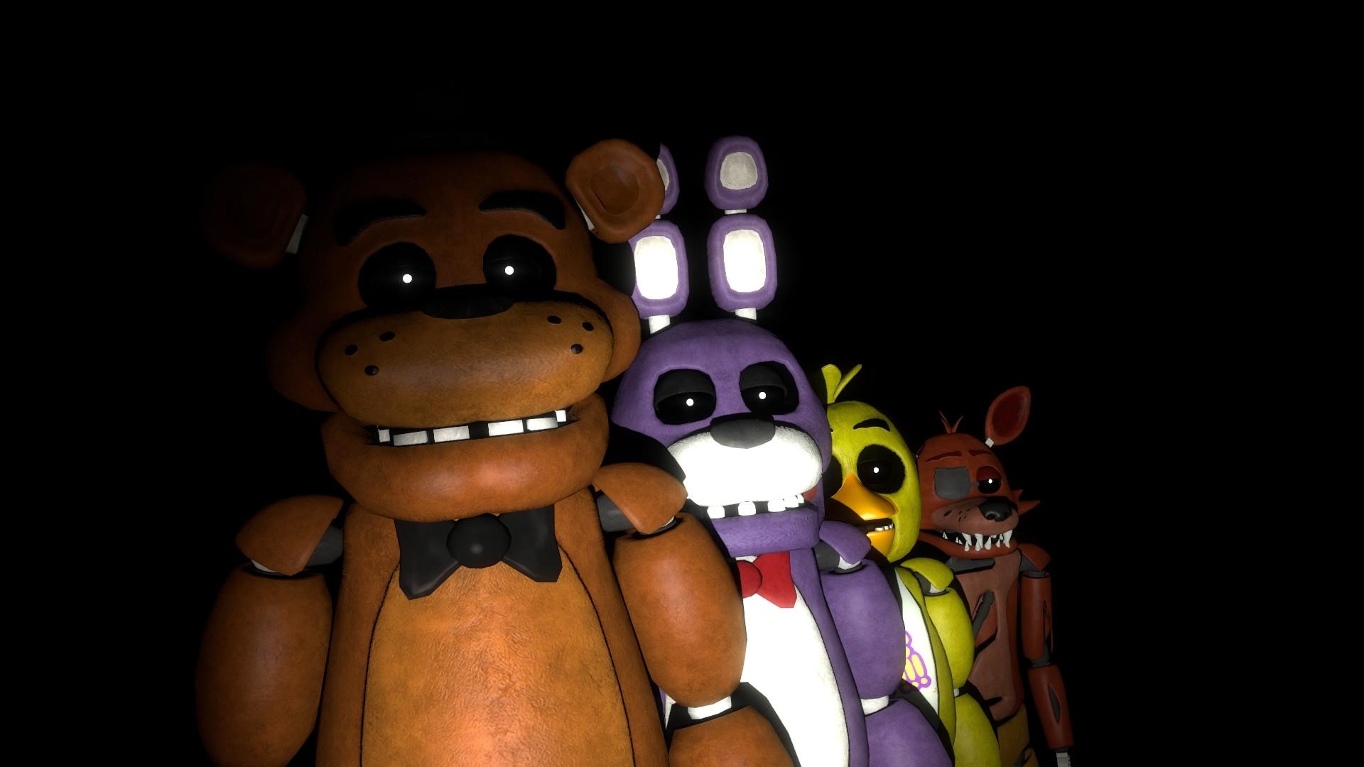 HD fnaf 1 wallpapers