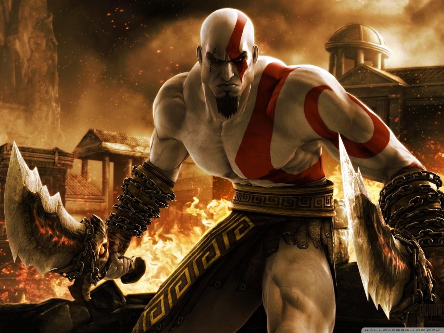 Kratos in God of War ❤ 4K HD Desktop Wallpaper for 4K Ultra