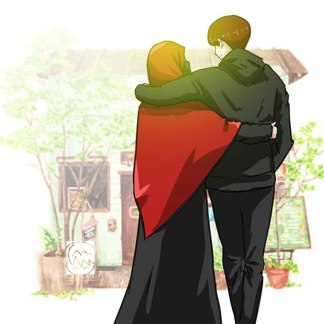 Best Muslim Couples Animated ❤ image. Muslim couples, Anime