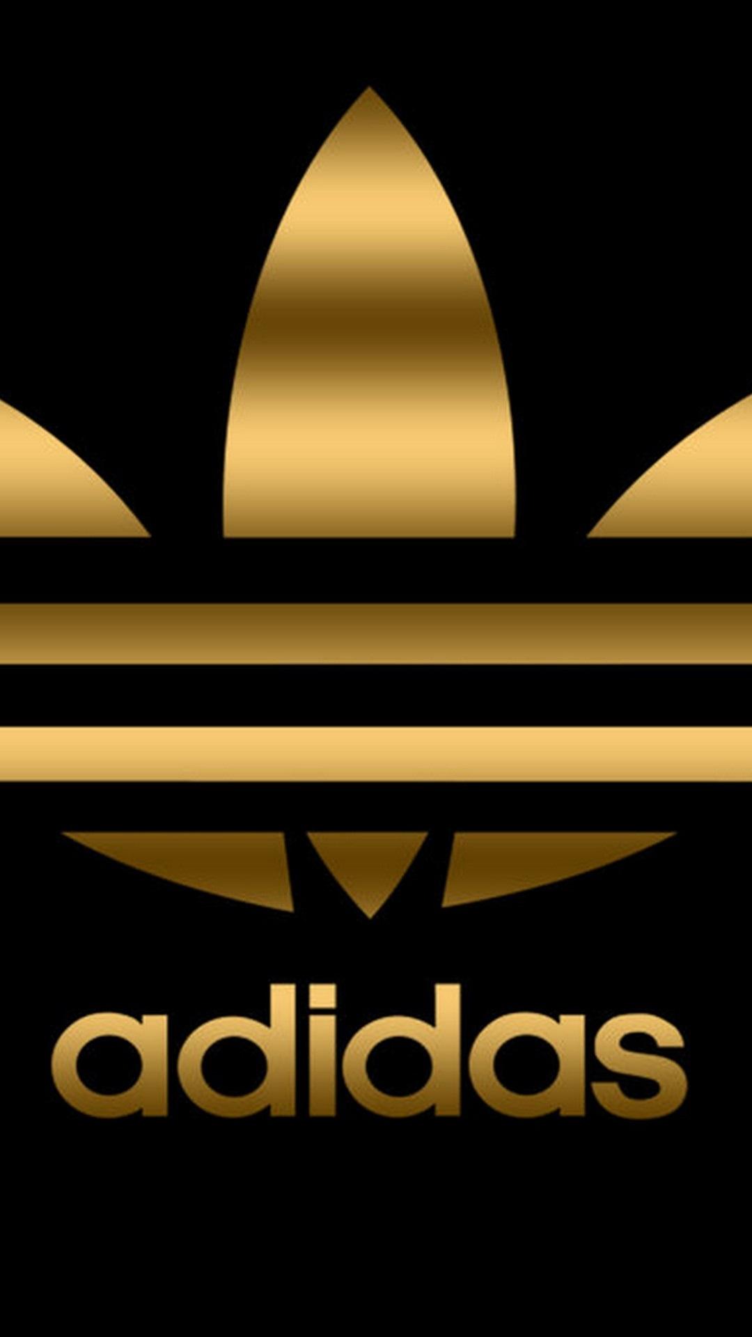 Adidas Logo Background For Android Android Wallpaper