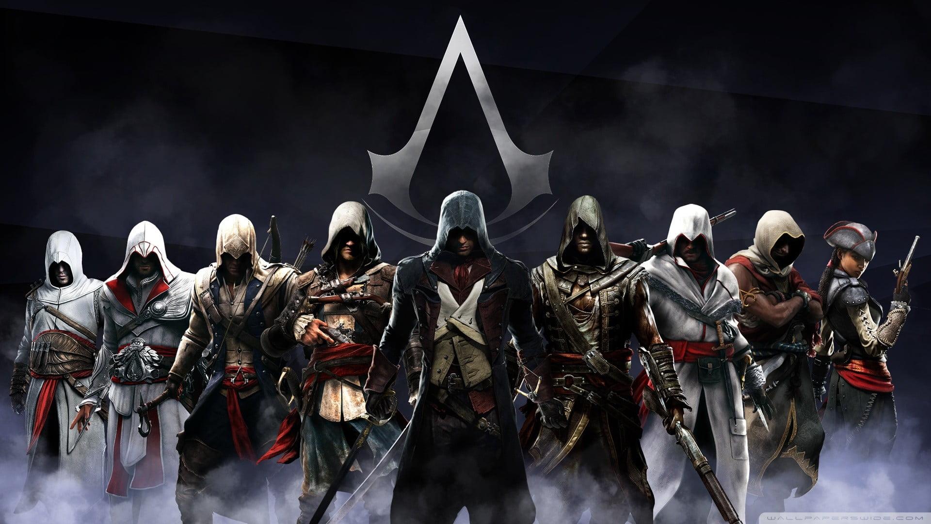 Assassin's Creed digital wallpaper, Assassin's Creed, video