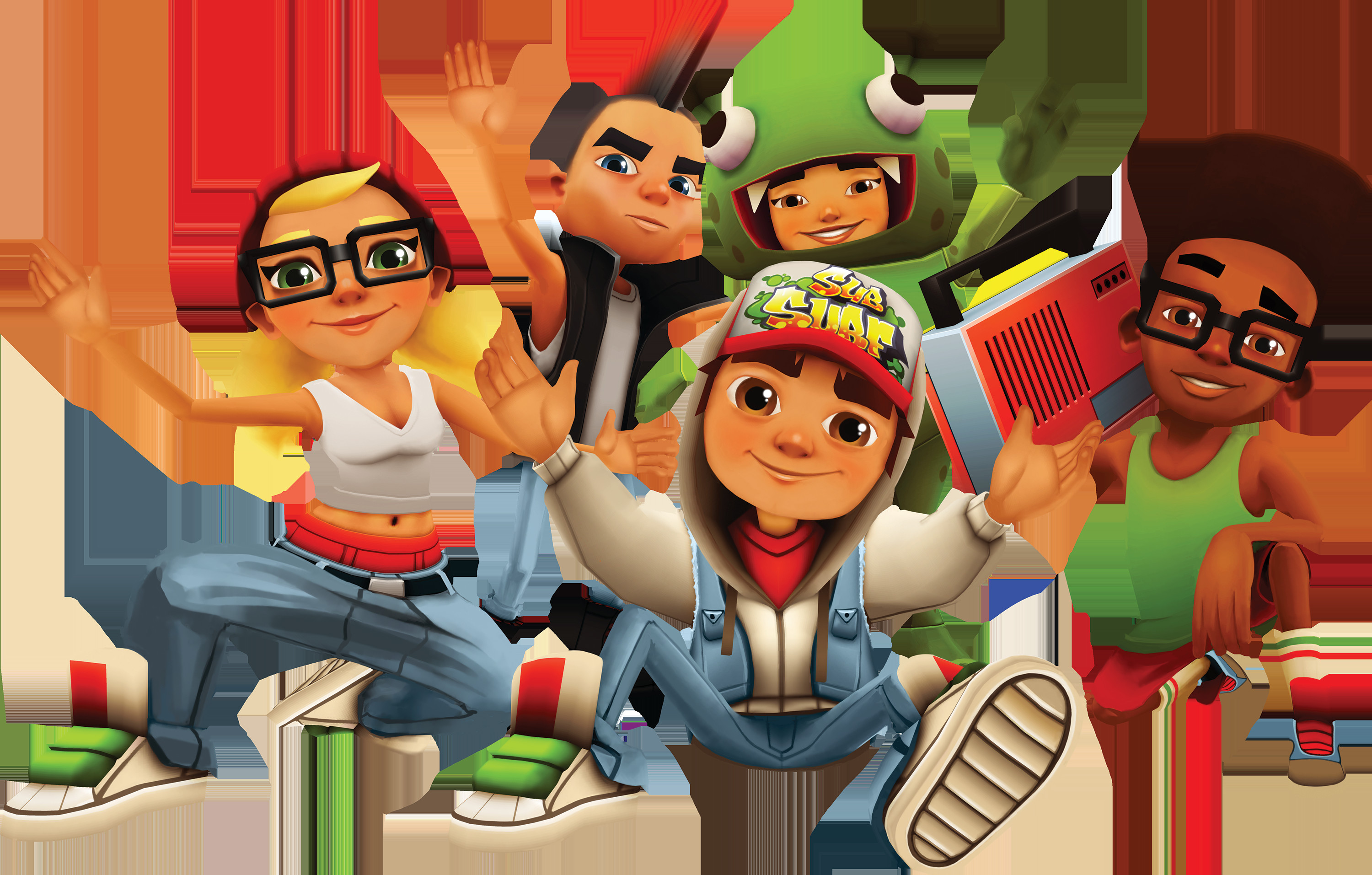 Subway surfer  Metrô, Wallpapers criativos, Jogos online