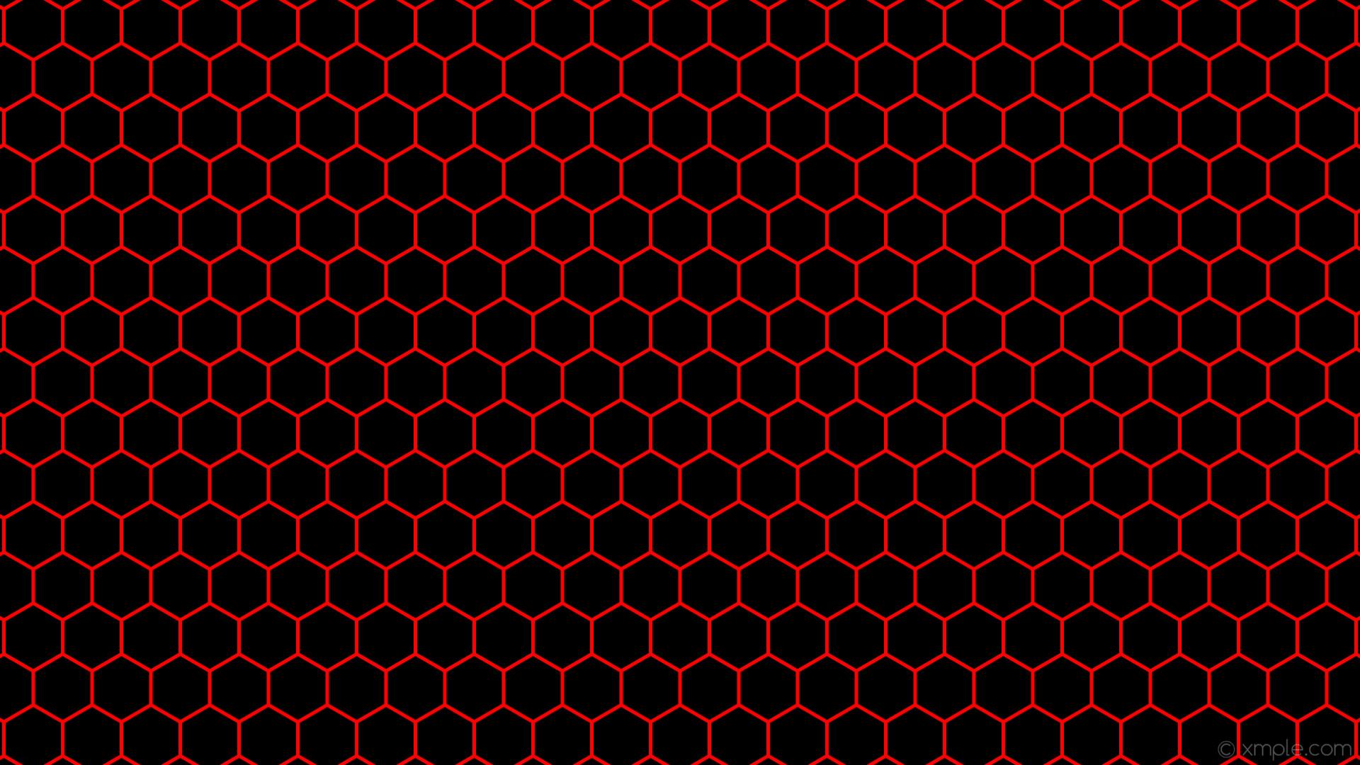 Black And Red Hexagon Wallpapers - Wallpaper Cave