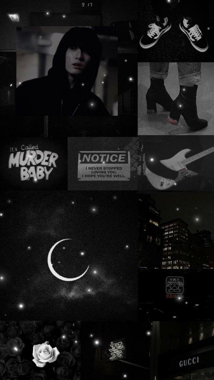 Bts Wallpaper Black Aesthetic : Pin by Janis Dulay on Jungkookie