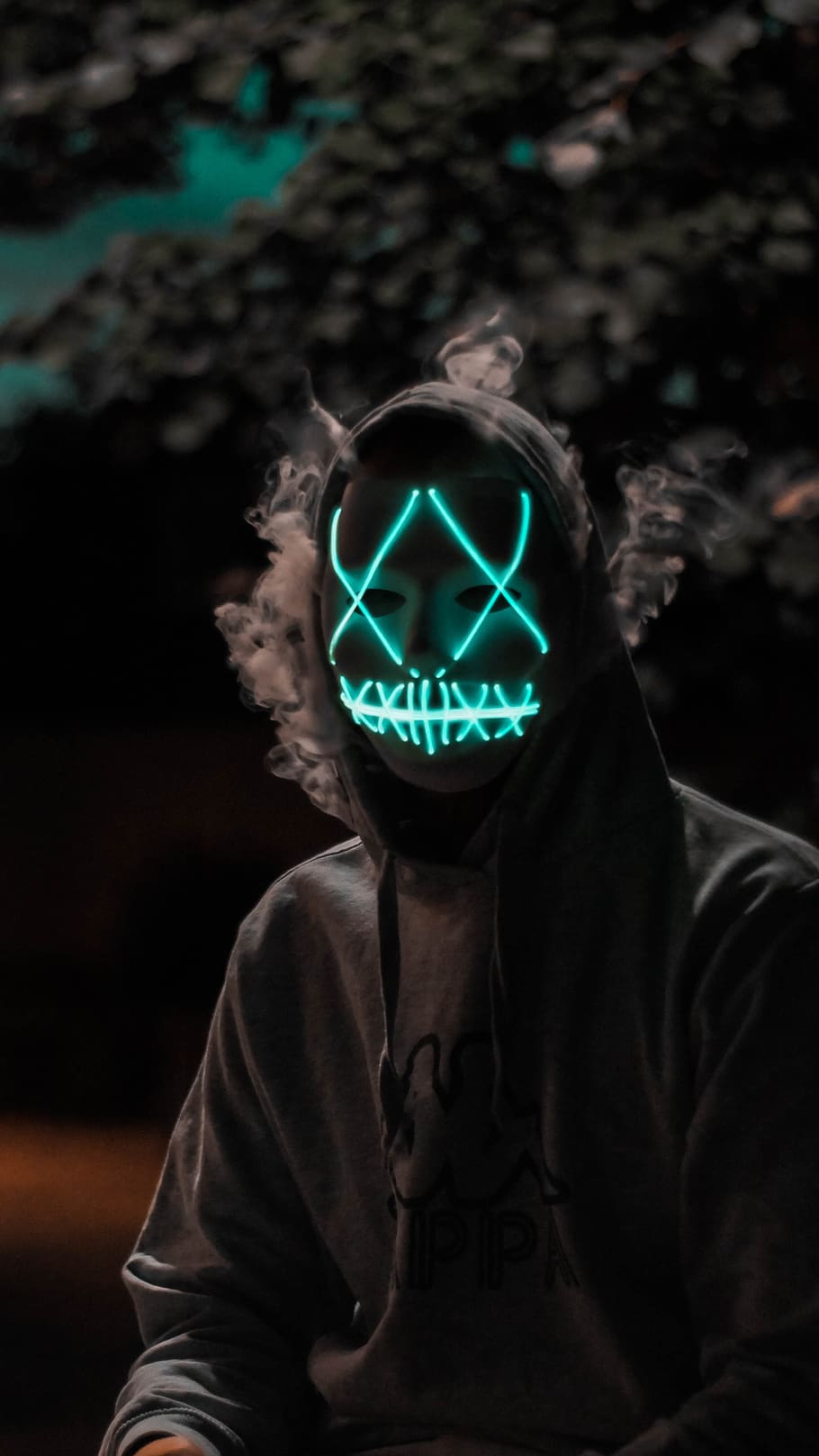 HD wallpaper: purge, light, mask, halloween, dark, head, face