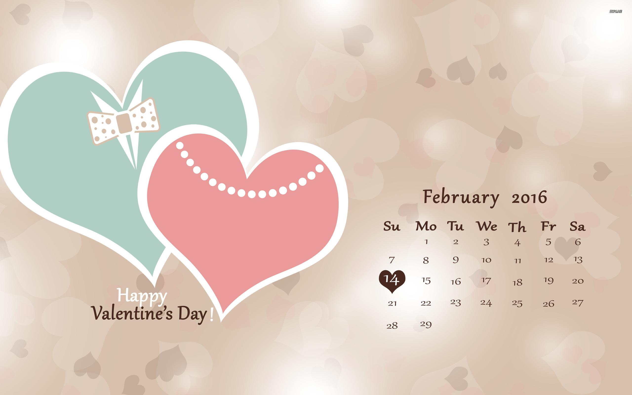 Valentines Day Calendar Wallpapers - Wallpaper Cave