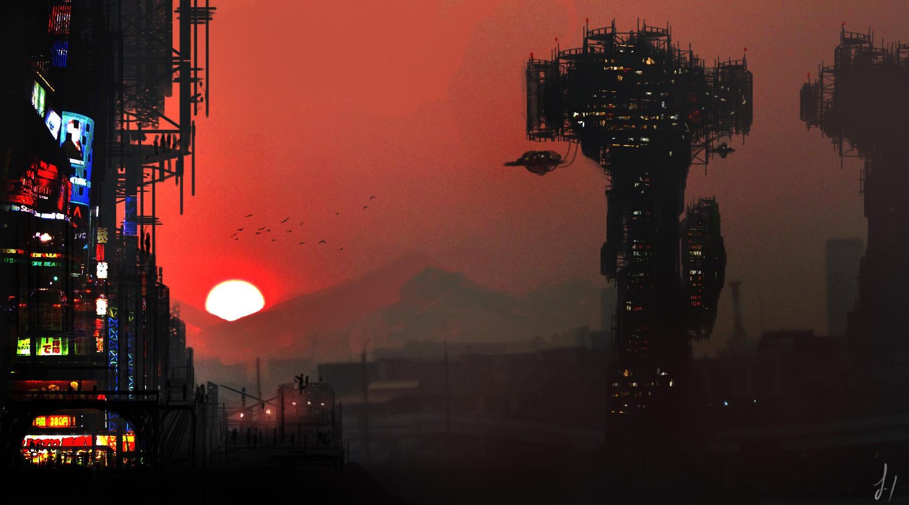Cyberpunk, Futuristic, Science Fiction Wallpaper HD