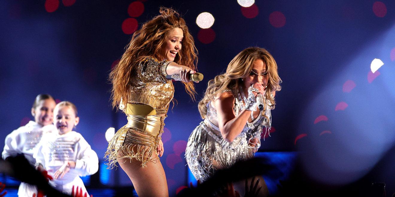 Jennifer Lopez and Shakira Electrify Super Bowl Halftime