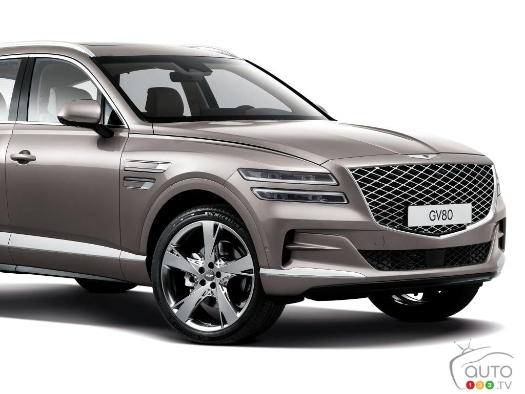 More details about the Genesis GV80 SUV
