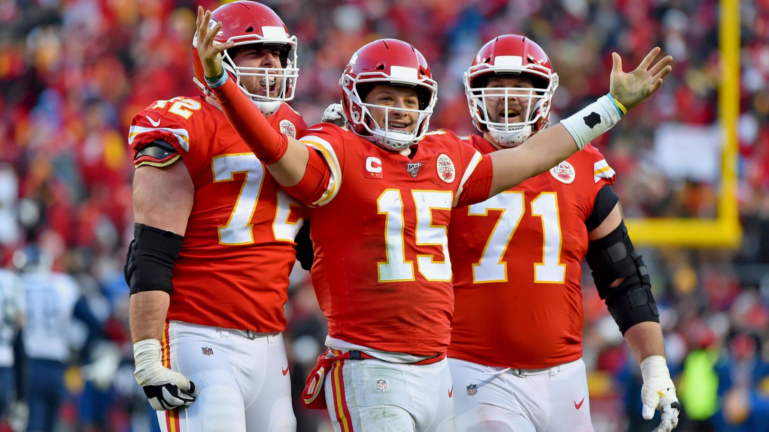 Mahomes' feet, arms, lift Chiefs to Super Bowl over Titans