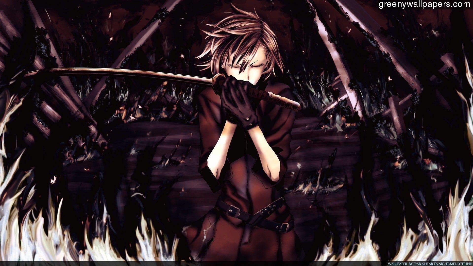 Download Mysterious Dark Anime Boy Wallpaper