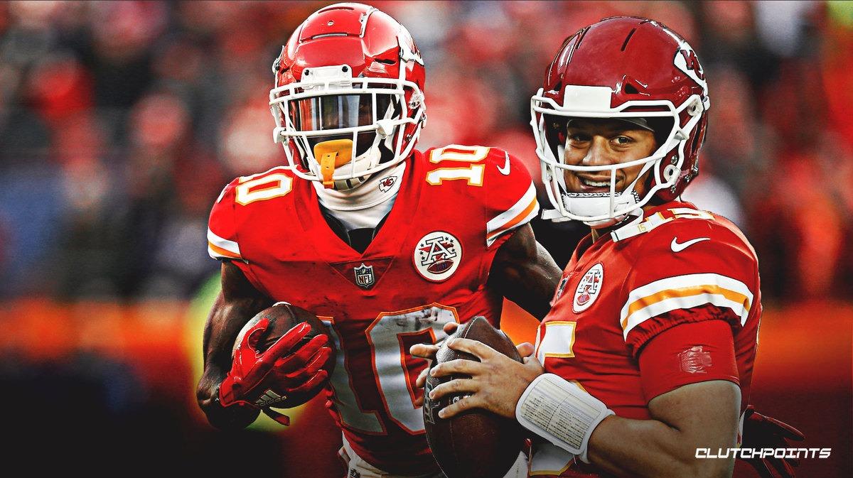 Patrick Mahomes And Tyreek Hill Background