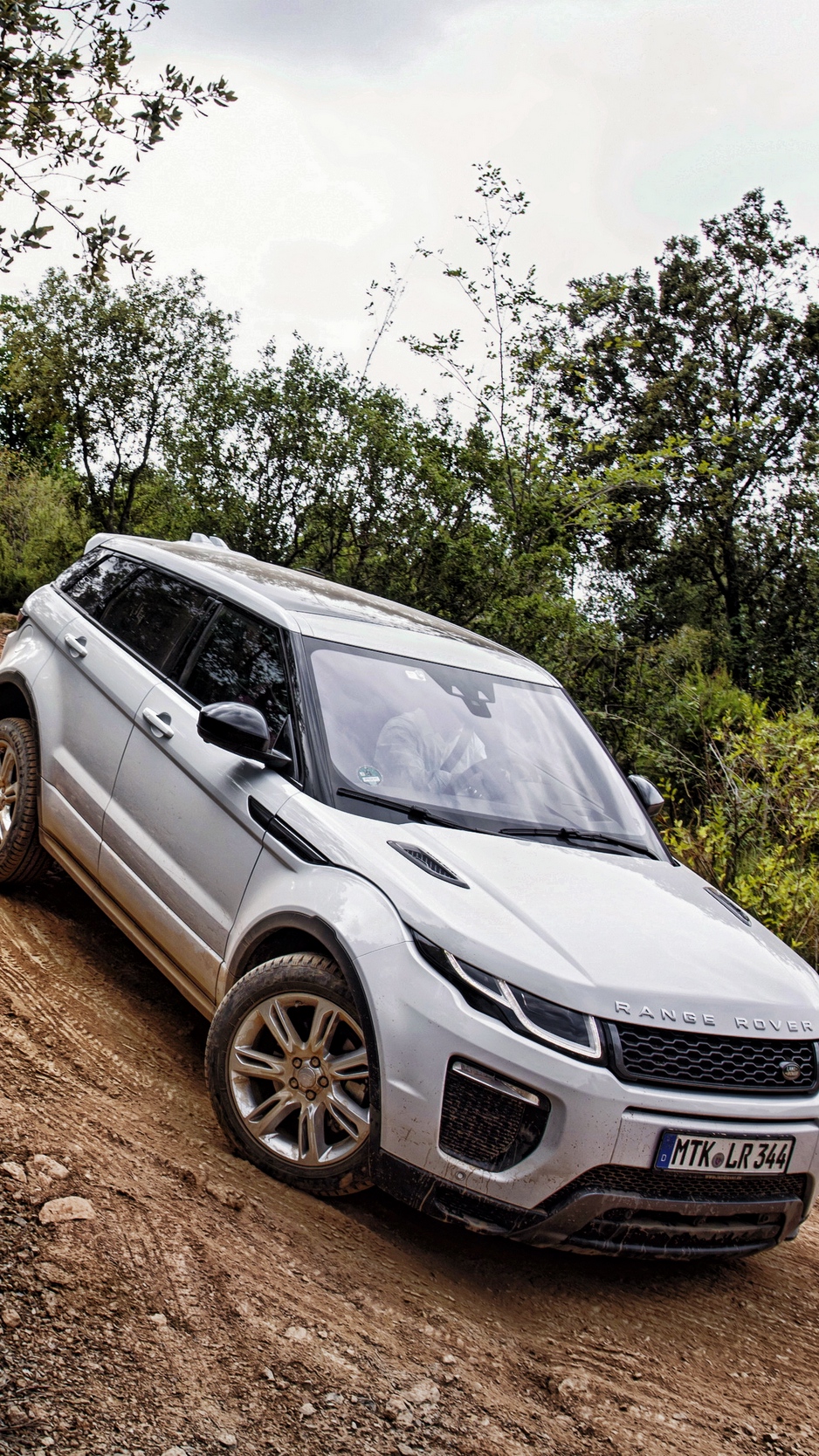 Download wallpaper 938x1668 land rover, range rover, evoque