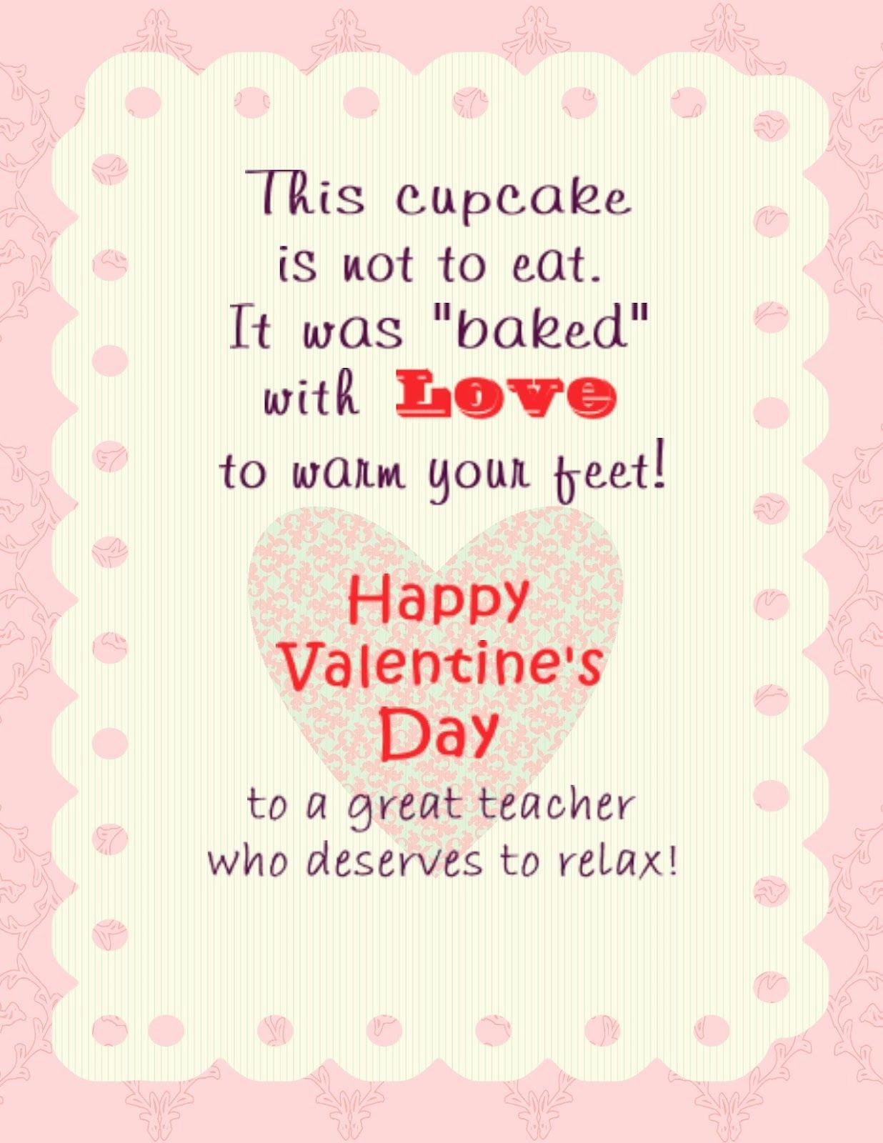 Craft, Interrupted: Sock Cupcake Teacher Valentine