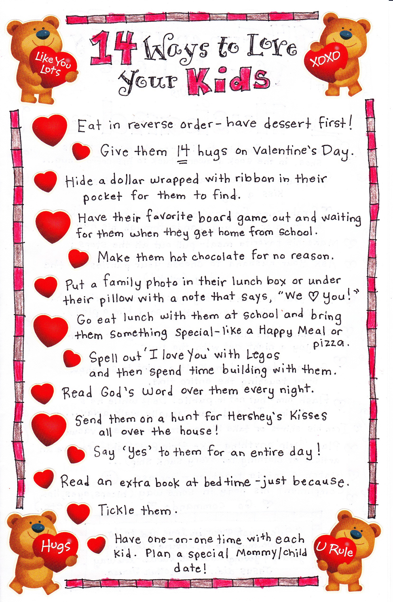 valentines day quotes for preschoolers
