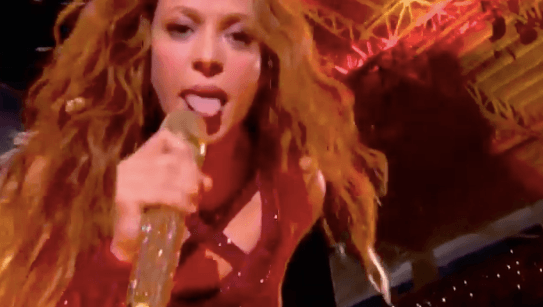 Jennifer Lopez and Shakira Super Bowl halftime wallpaper