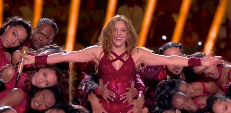 Jennifer Lopez and Shakira Super Bowl halftime wallpaper