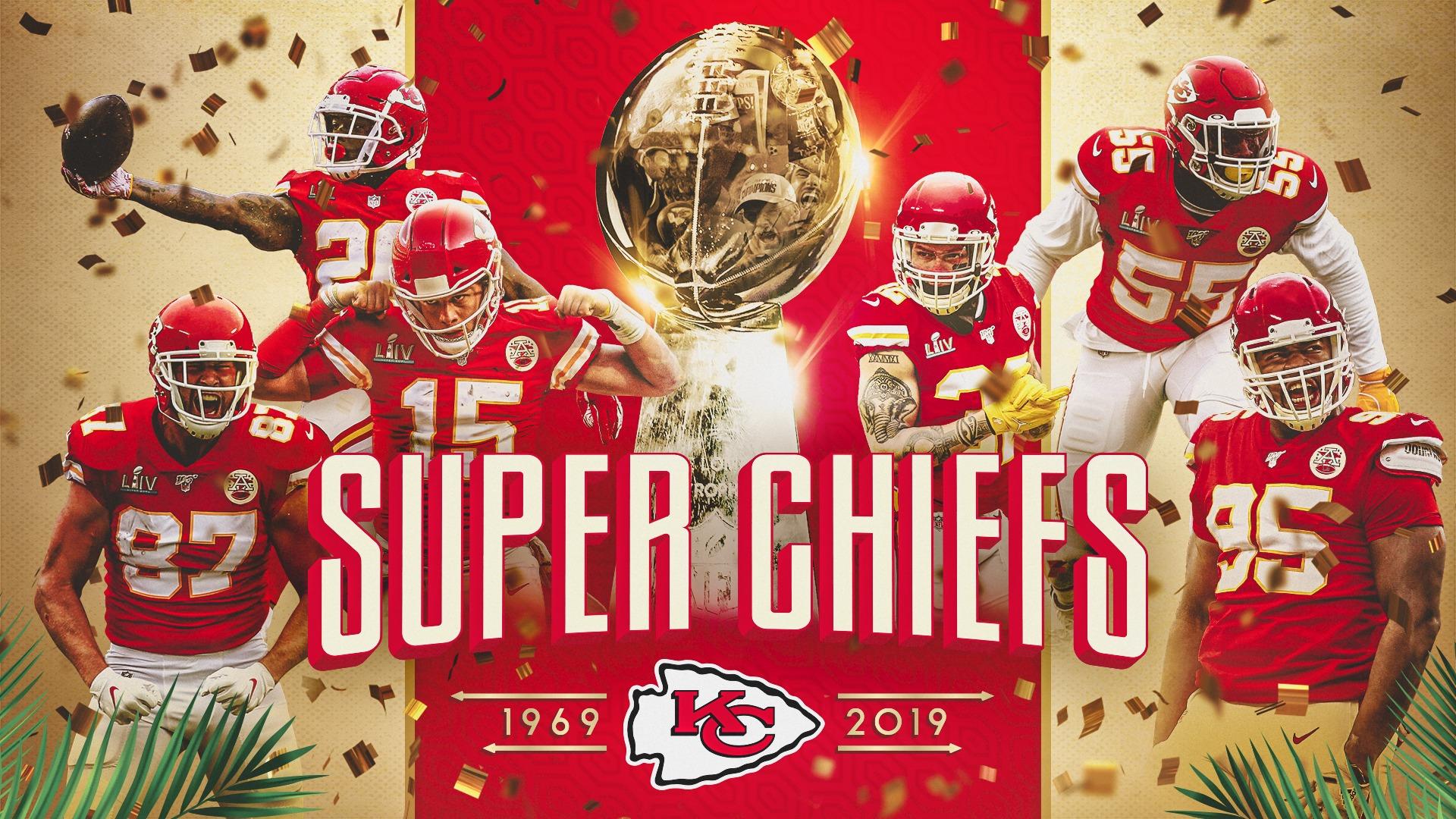 Kansas City Chiefs Confetti Zoom Background Download Free Super Bowl