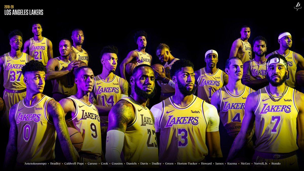 Los Angeles Lakers're back. Introducing your