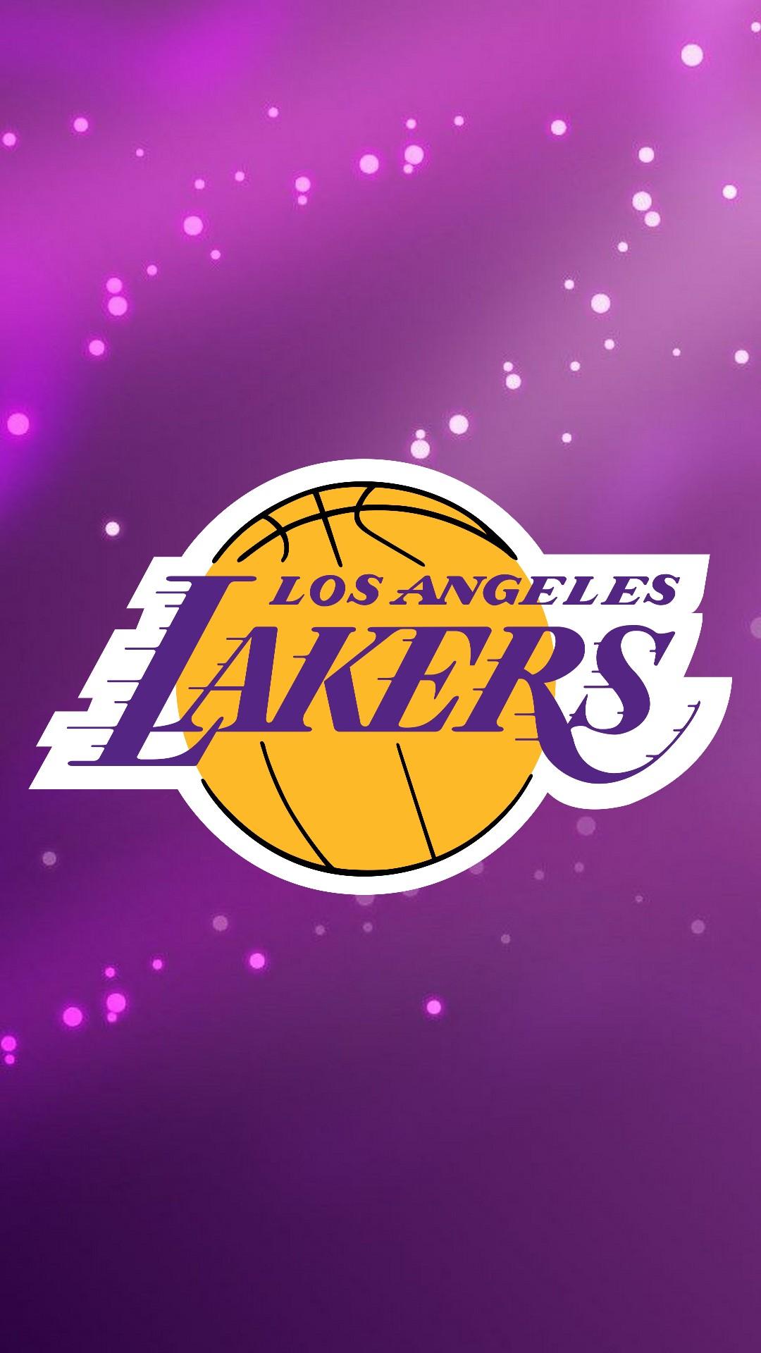 Los Angeles Lakers iPhone Wallpaper Lock Screen NBA