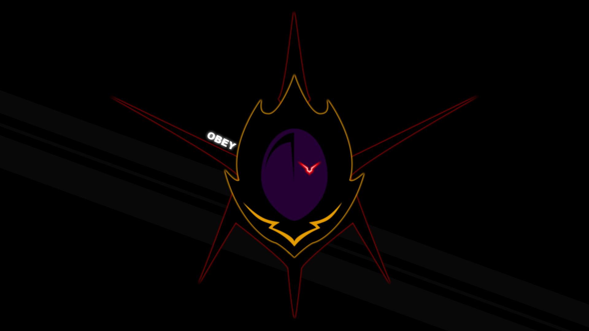 Black and purple logo, Code Geass, Lamperouge Lelouch, Zero