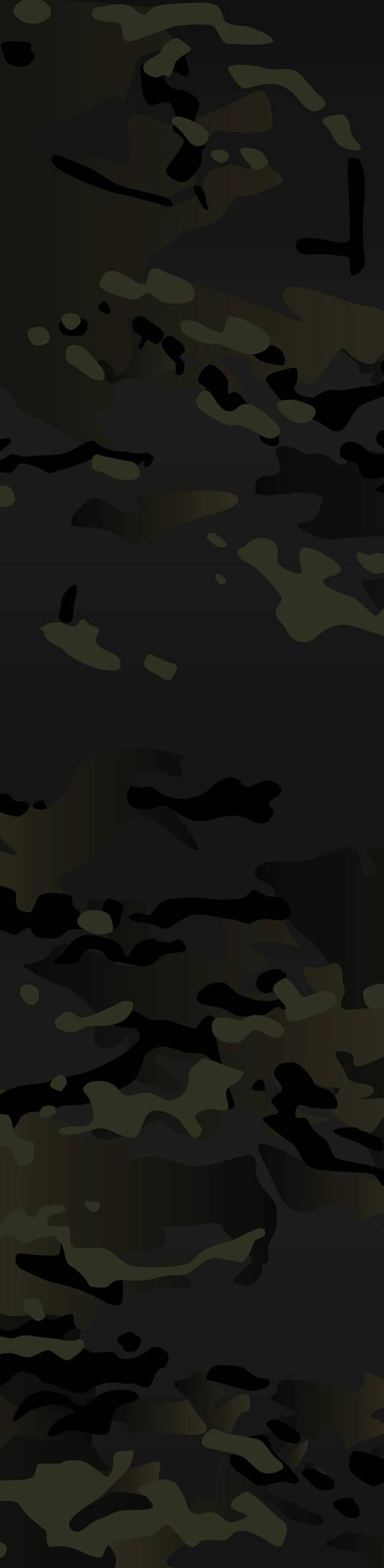 Original Full Size Multicam Black Camouflage Pattern