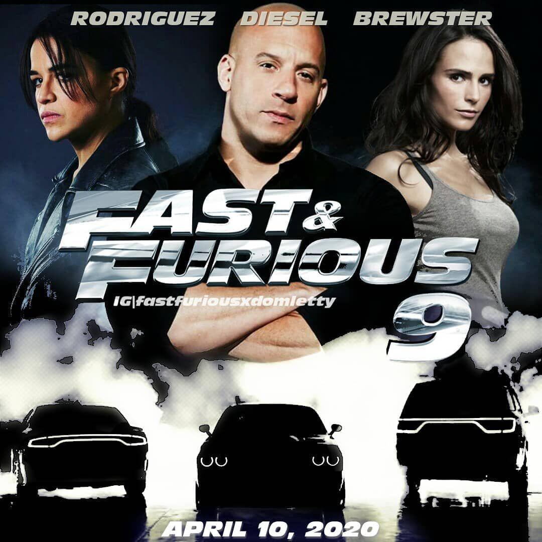 Fast & Furious 9: Vin Diesel & Rodriguez & Brewster