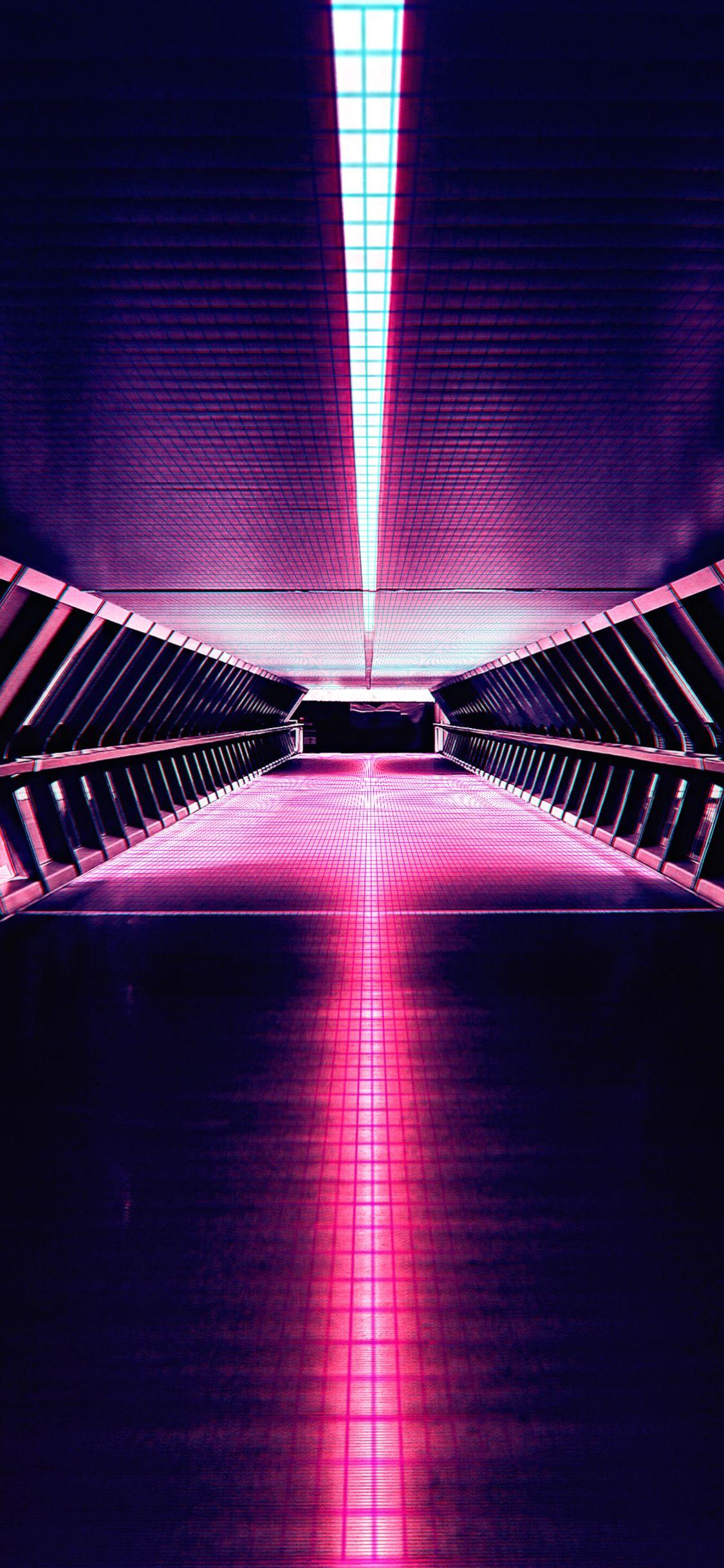 Synthwave iPhone Wallpaper