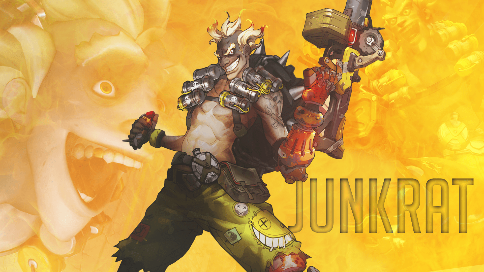 Overwatch Junkrat Desktop Wallpapers Wallpaper Cave 6204