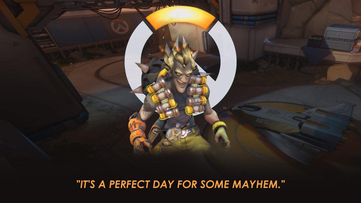 Free download Overwatch Junkrat Portrait Wallpaper 1920 x